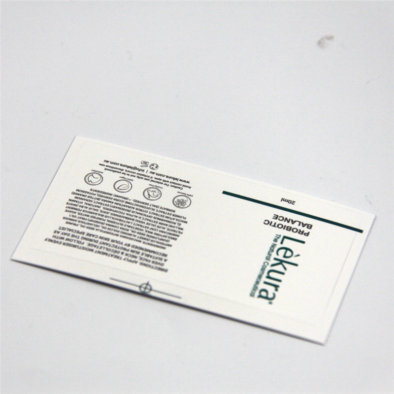 Étiquette de bouteille de shampoing CCPPT052